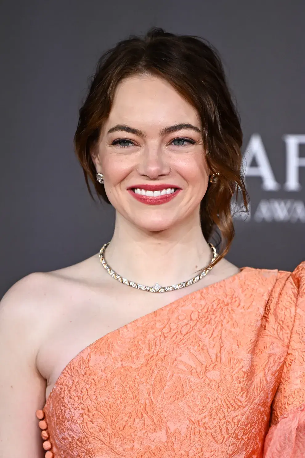 Emma Stone en la entrega de los Premios BAFTA 2024.