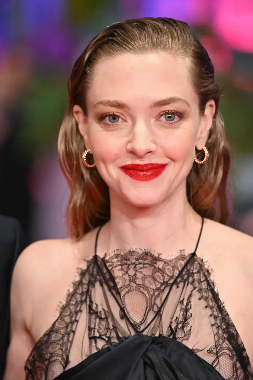 Amanda Seyfried en la alfombra roja de Seven Veils, en Berlín.