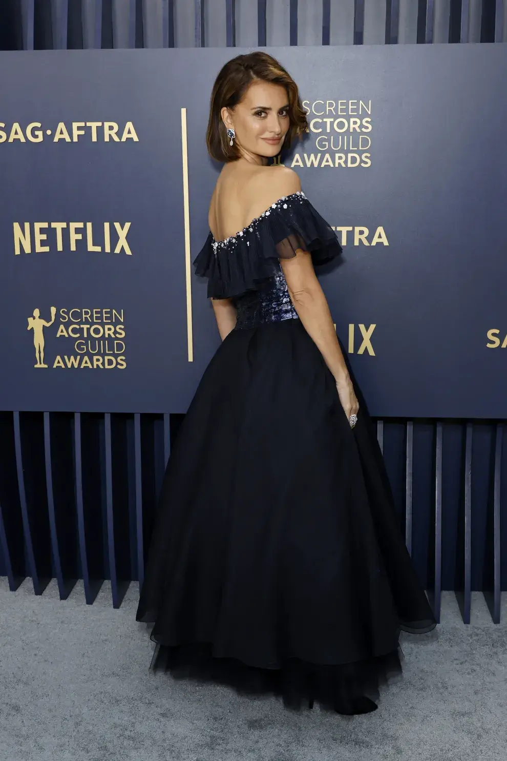  Penelope Cruz en la red carpet de los SAG Awards 2024.