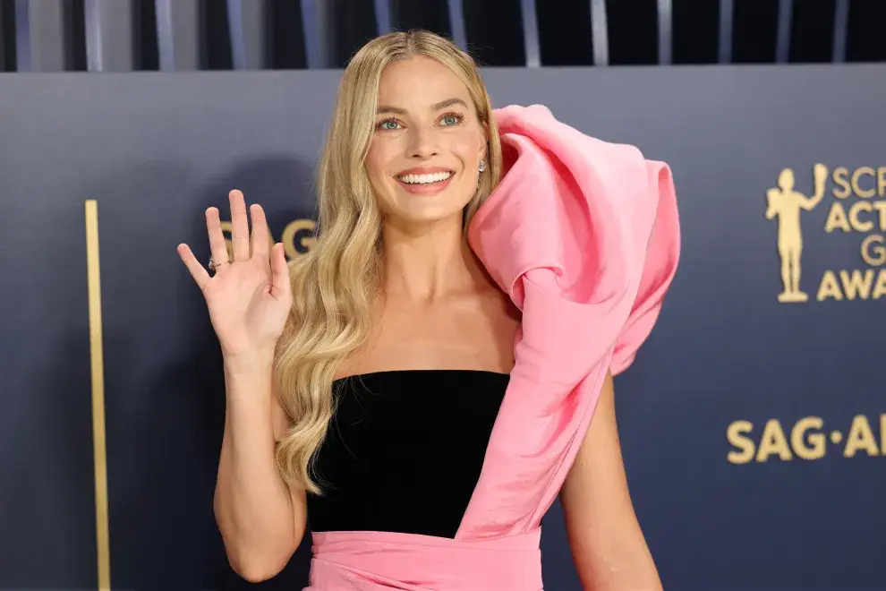 Margot Robbie en la red carpet de los SAG Awards 2024.