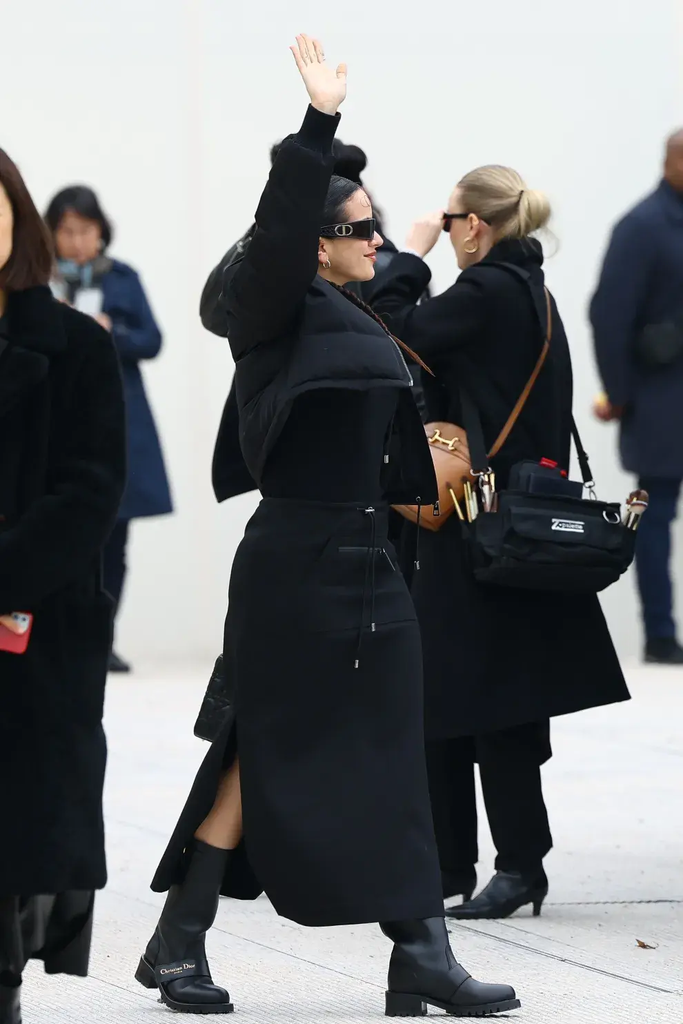 Rosalía en la Paris Fashion Week, el 27 de febrero de 2024.