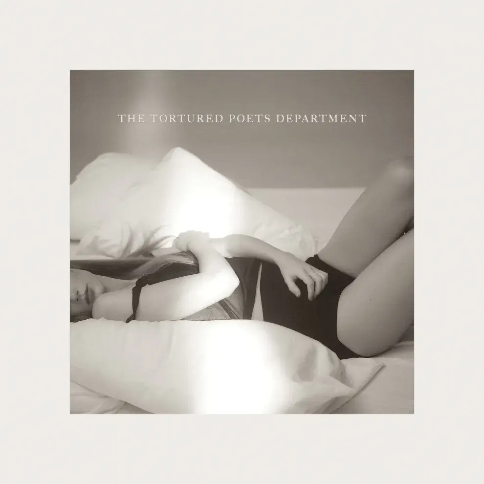 La portada del nuevo disco de Taylor Swift, The Tortured Poet's Department.