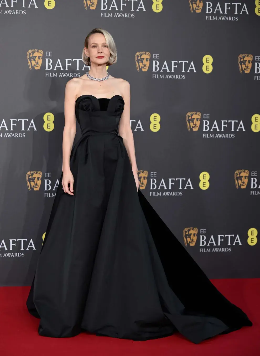 Carey Mulligan en la entrega de los Premios BAFTA 2024.