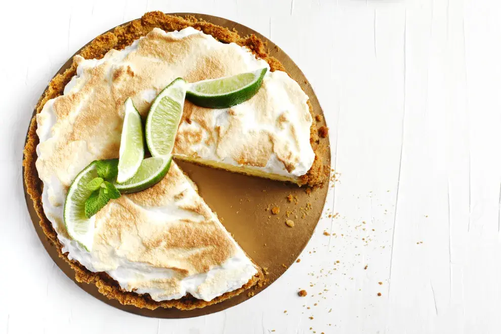 Key lime pie, la receta de una tarta simple y rica con sólo 5 ingredientes.