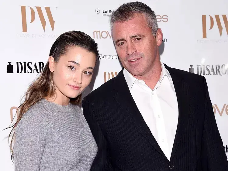 Matt LeBlanc con su hija Marina.