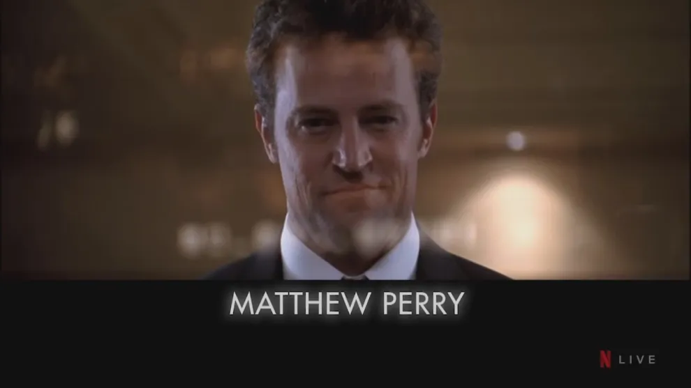 El recuerdo a Matthew Perry en los SAG Awards 2024.