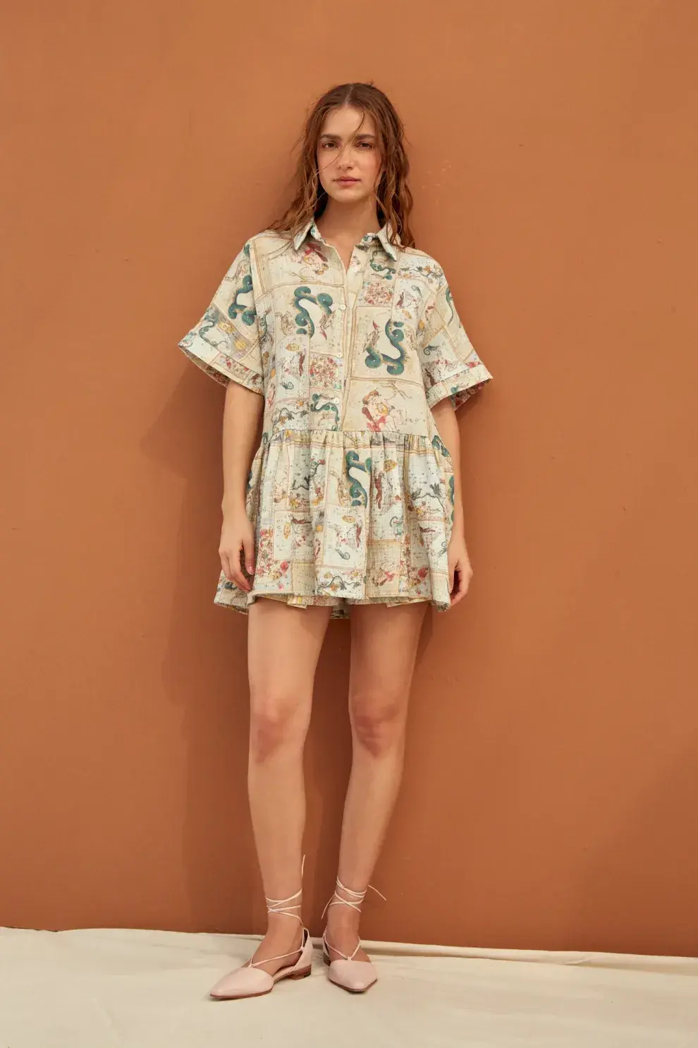 Camisero, corto y estampado. @milakartei