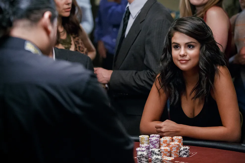 Selena Gomez en uno de los grandes cameos de la película. 