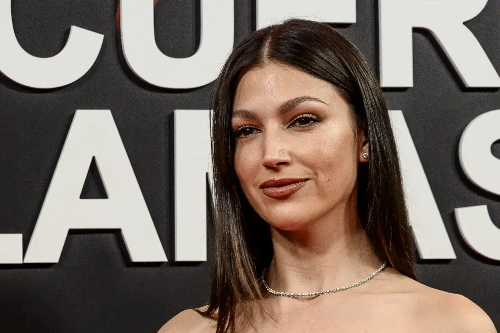 Úrsula Corbero en la premiere en Madrid de El cuerpo en llamas.