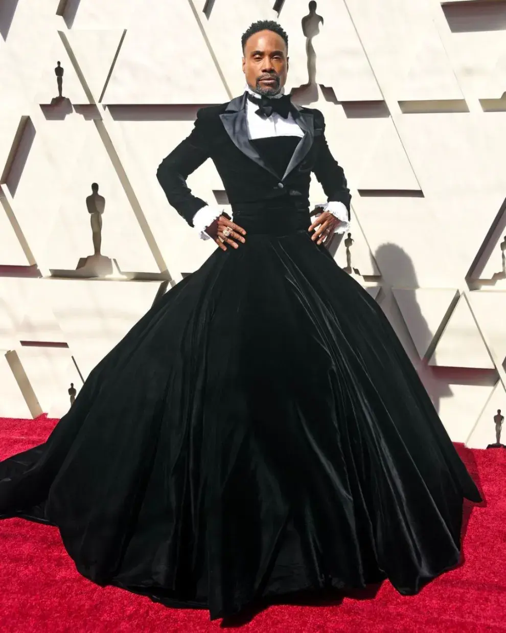 2020 - Billy Porter  en un Christian Siriano.