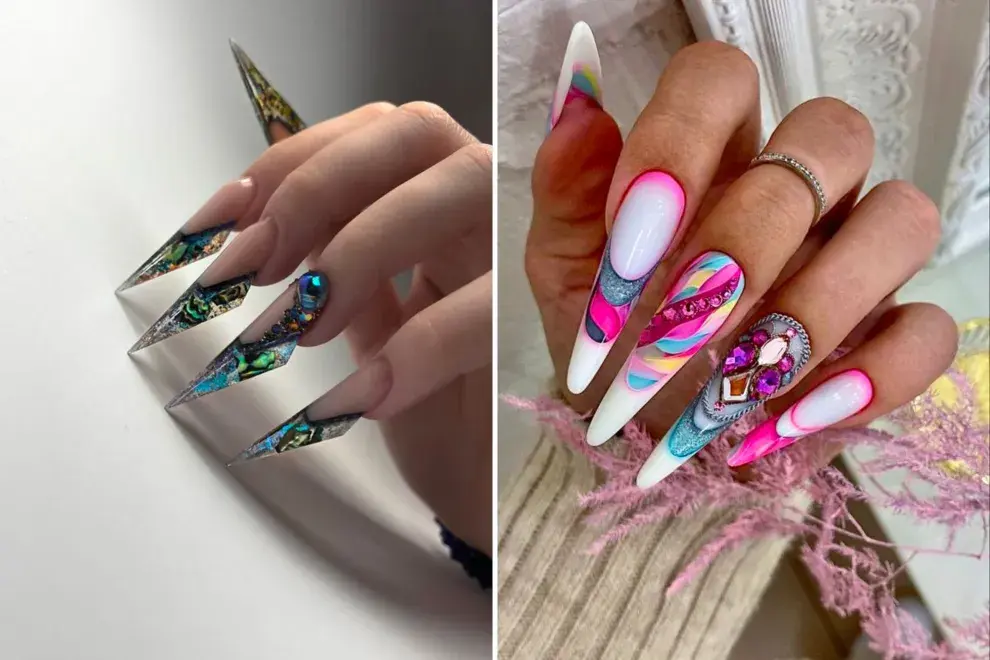 8 diseños de nail art para sumarte a la tendencia extreme.