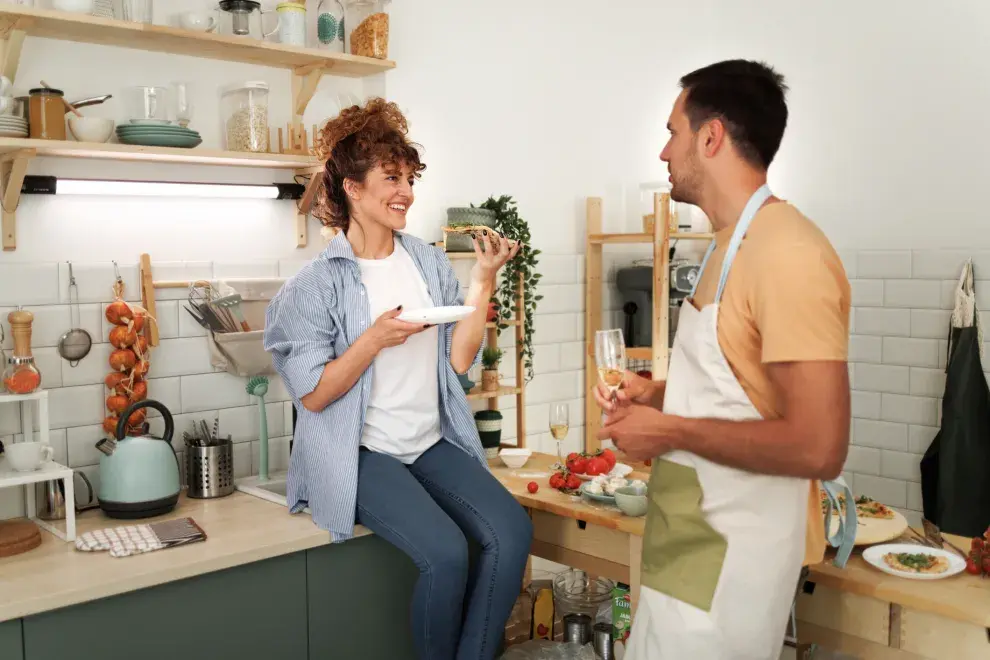 Acá también se cocinan proyectos, amistades y amores.