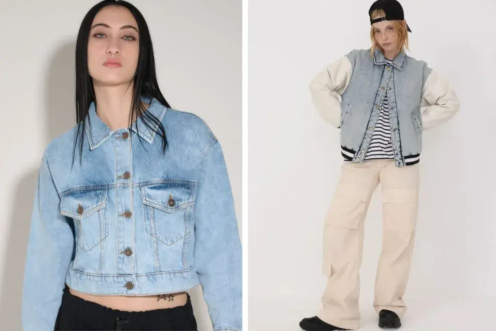 Te mostramos 6 modelos de campera de jean que son tendencia.