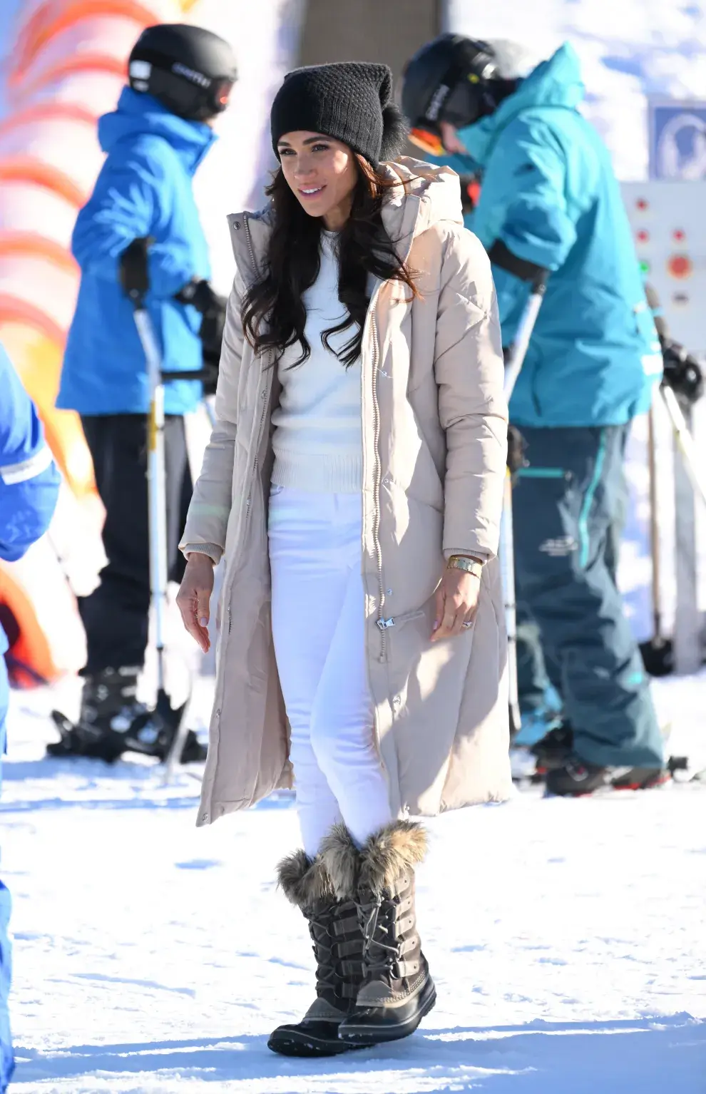 Meghan en los Invictus Games, en febrero de 2024.