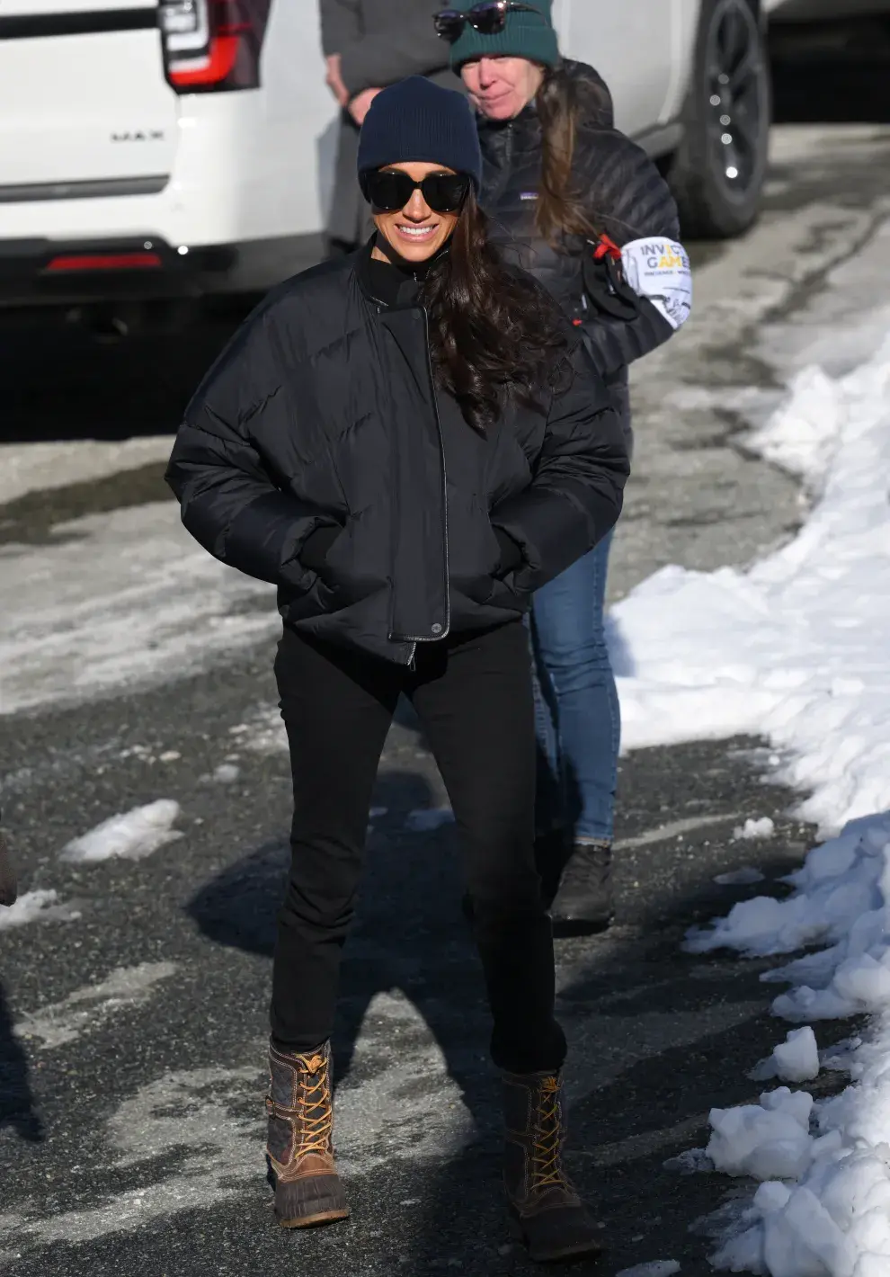 Meghan en los Invictus Games, en febrero de 2024.