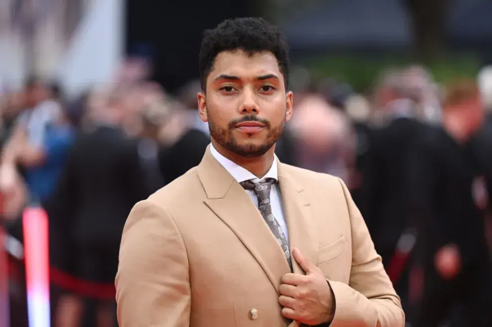 Chance Perdomo durante el estreno de Misión Imposible.