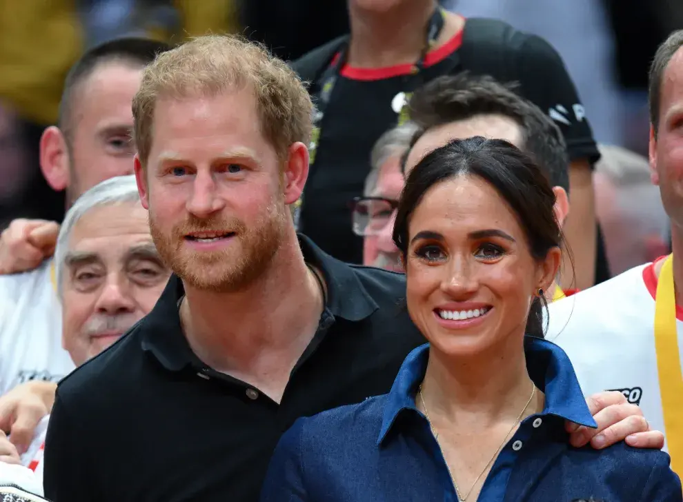 Harry y Meghan en los Invictus Games Düsseldorf.