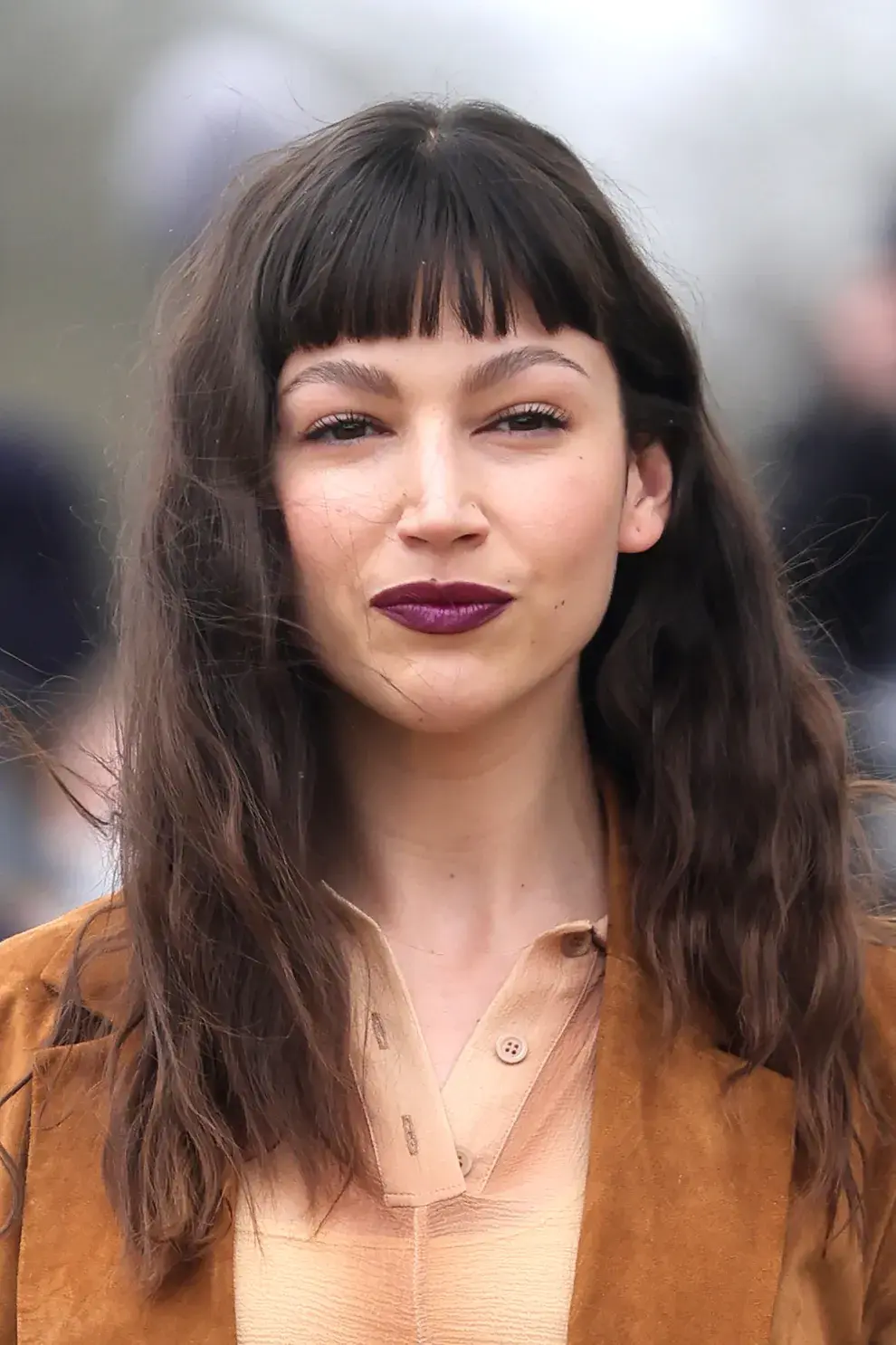 Úrsula Corberó en el desfile de LOEWE en París.