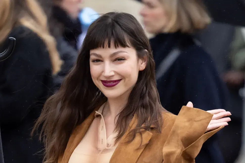 Úrsula Corberó en el desfile de LOEWE en París.