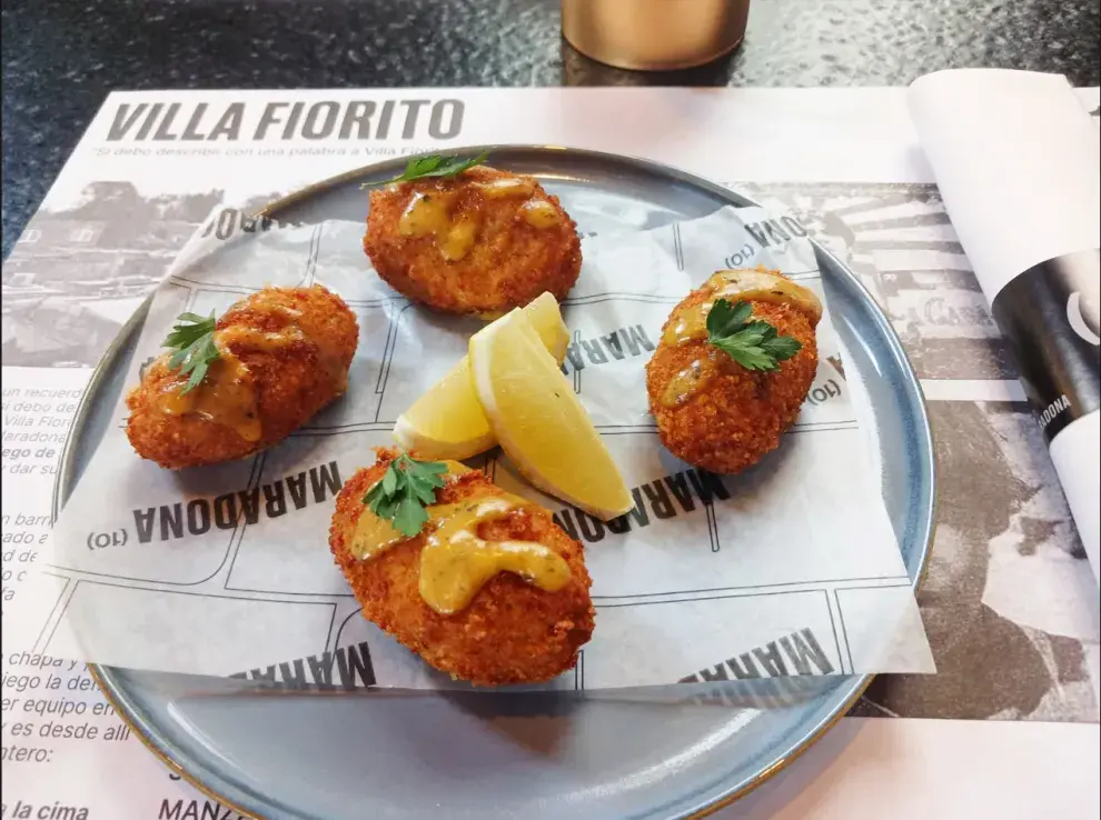 Croquetas de carne asada de Maradona (10).