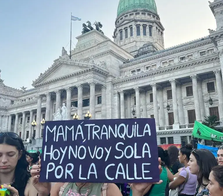 Marcha del 8M de este año: desde el #NiUnaMenos cada vez son más multitudinarias.