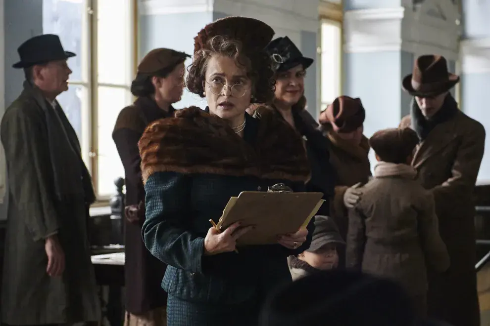 Helena Bonham Carter, otra protagonista de esta conmovedora historia basada en hechos reales.