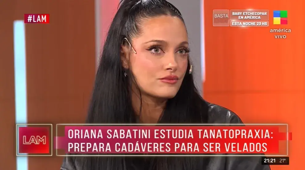 Oriana Sabatini en LAM.