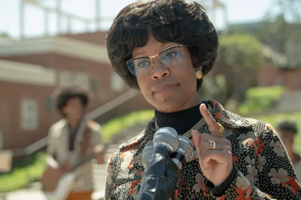 Shirley, la primera mujer afroamericana elegida para el Congreso de los Estados Unidos. 