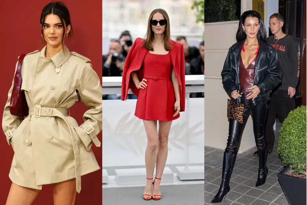 Kendall Jenner, Natalie Portman y Bella Hadid son algunas de las famosas que adoptaron este look