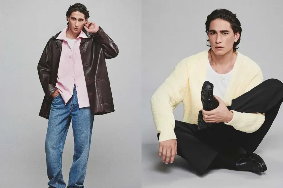 Enzo Vogrincic protagoniza la nueva campaña masculina de Zara 