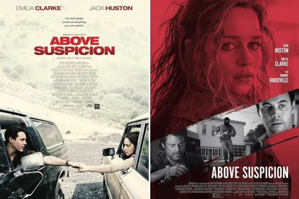 Lo afiches promocionales de  Above Suspicion.