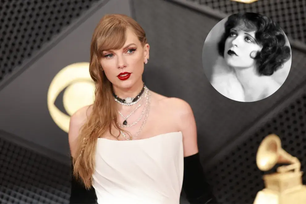 Taylro Swift homenajeó a Clara Bow, la icónica actriz de los años 20.