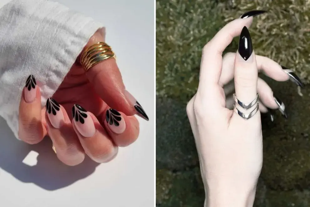 10 diseños de uñas stiletto que te van a enamorar.