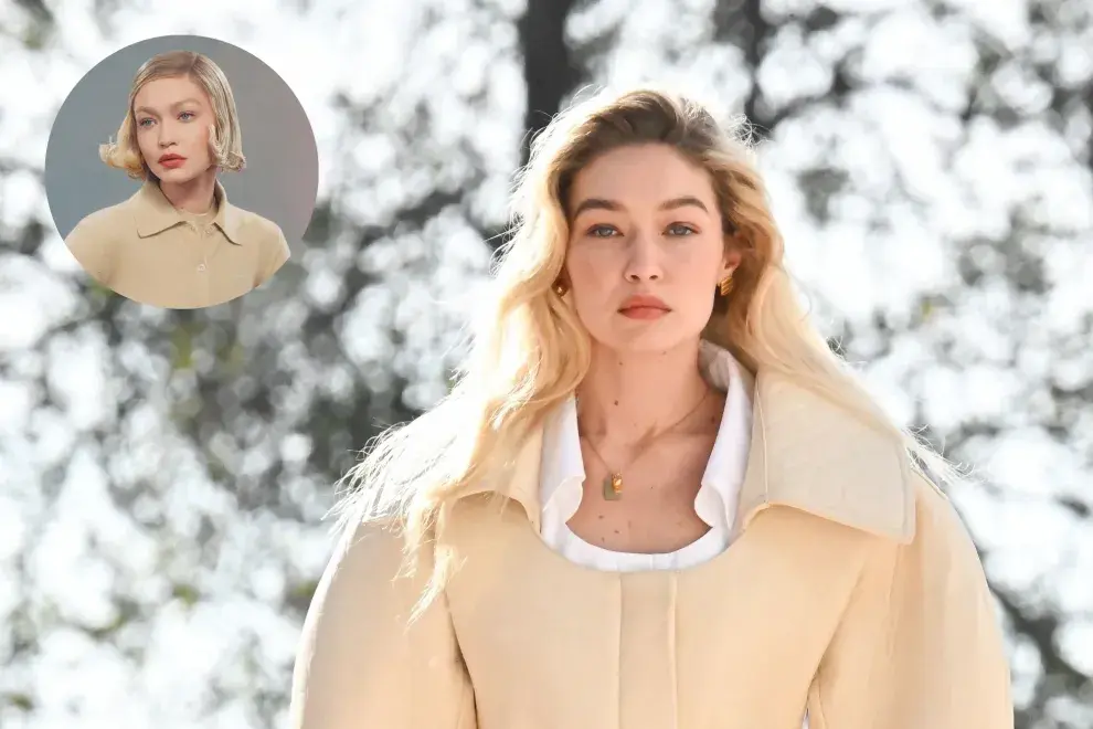 Gigi Hadid se animó a un radical cambio de look.