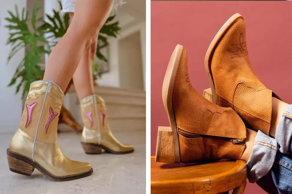 9 diseños de botas texanas con distintas ondas para que elijas la que más va con vos.