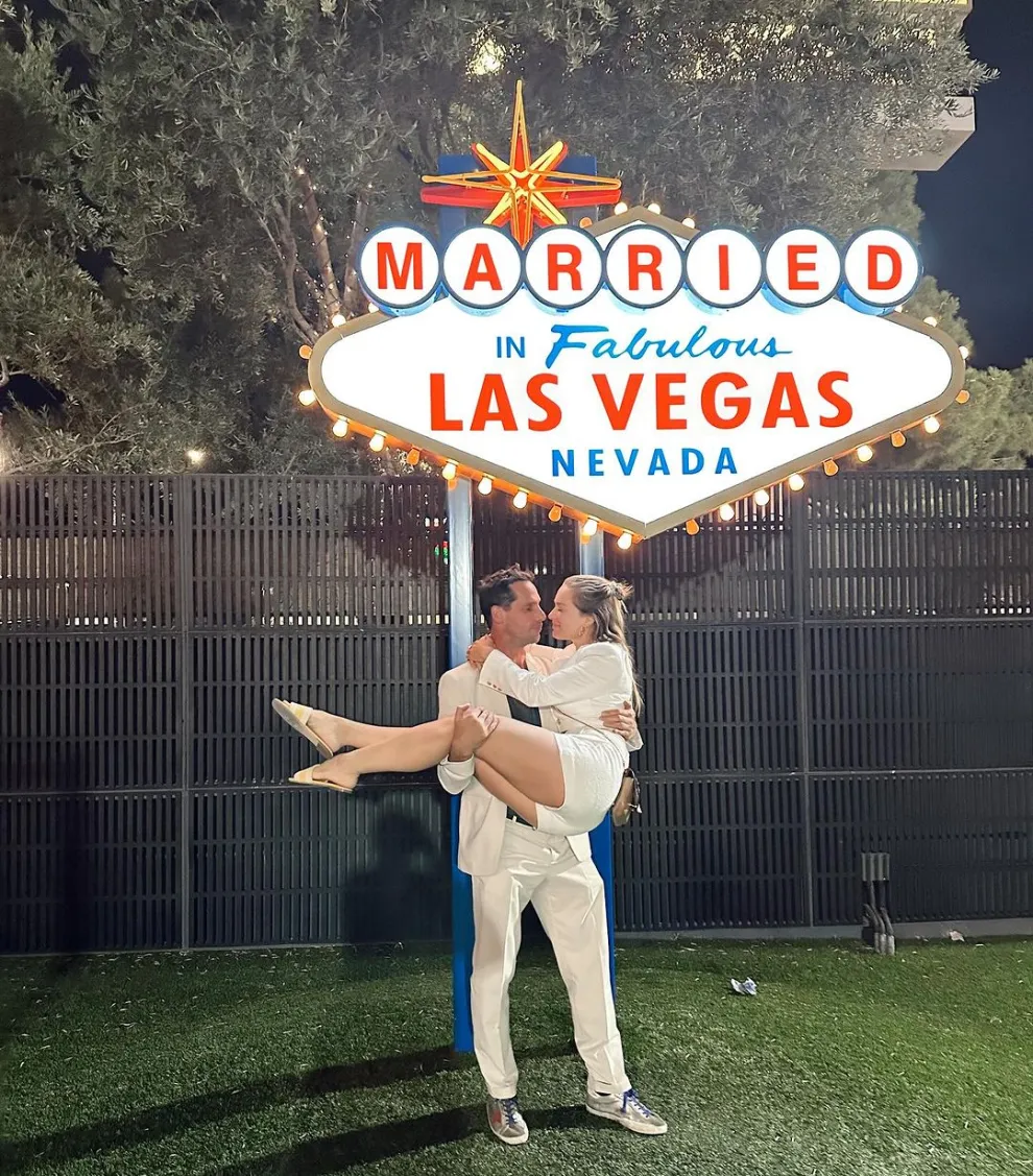 Gonzalo Valenzuela y Kika Silva se casaron en secreto en Las Vegas.