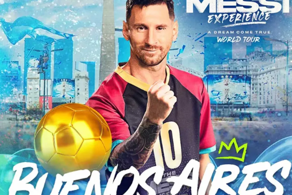 La Experiencia Messi llega en julio a Buenos Aires.  Cómo hacer para conseguir las entradas.