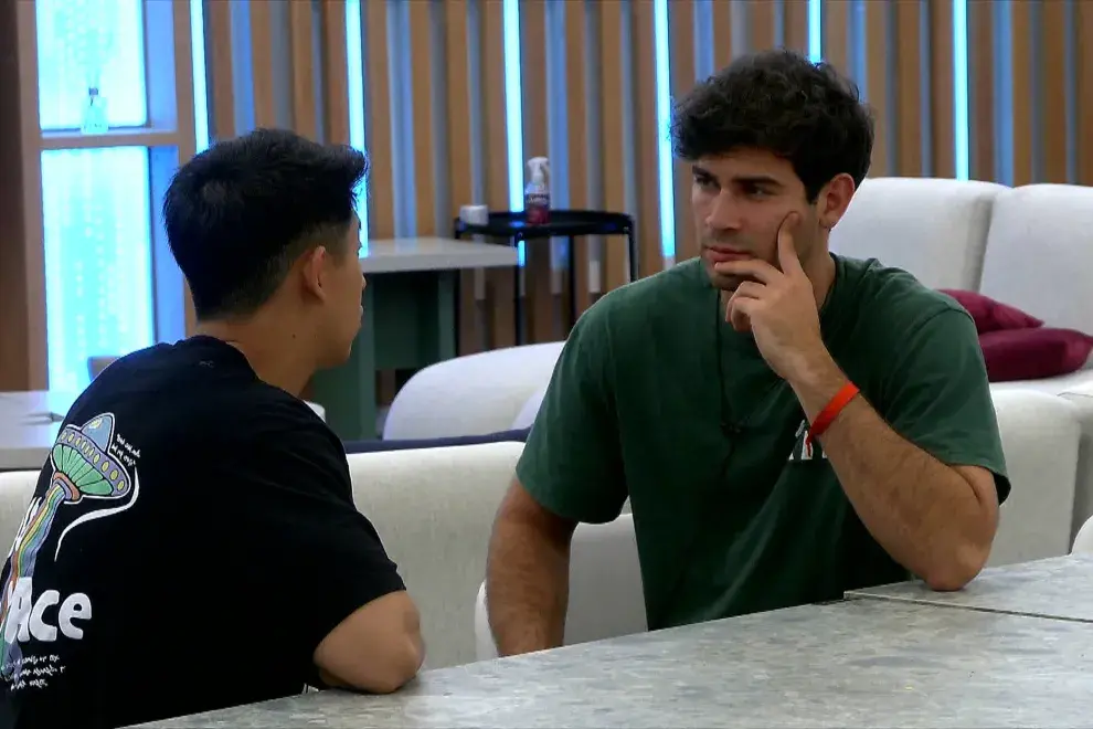 Nicolás y Martín en Gran Hermano.