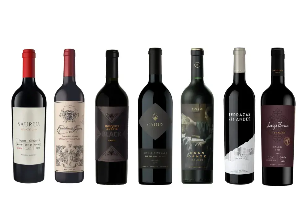 7 etiquetas de vino Malbec que deberías probar.