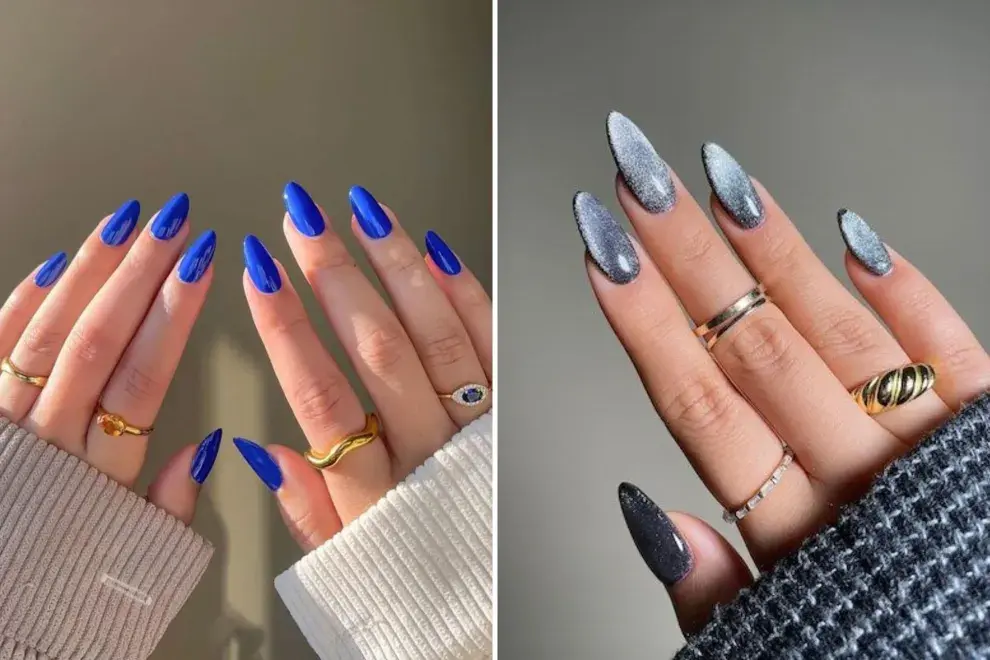 8 diseños de uñas, ideales para el invierno.