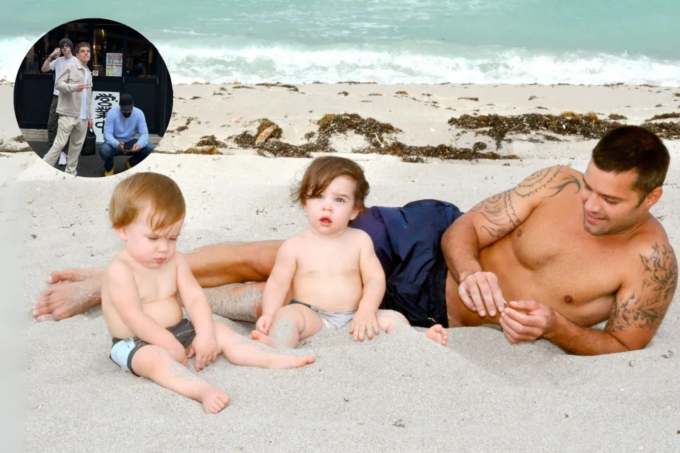 Ricky Martin compartió unos divertidos posteos de su viaje a Japón junto a sus hijos.