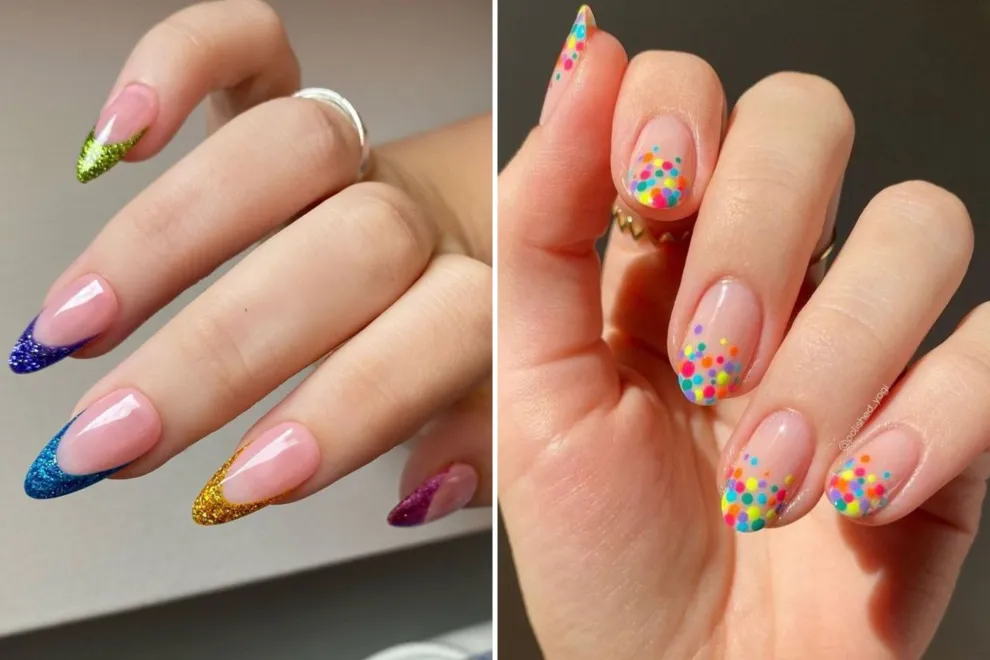 8 diseños de nail art que son ideales si querés sumarle color a tus manos.