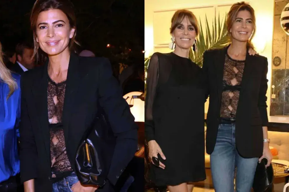 Juliana Awada vuelve a dar clase de estilo y elegancia