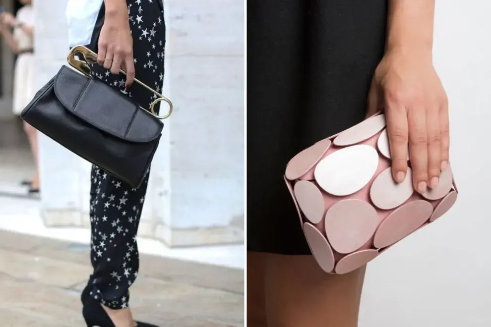 Las clutch bag modernizaron sus diseños y se convirtieron en todo un statement.