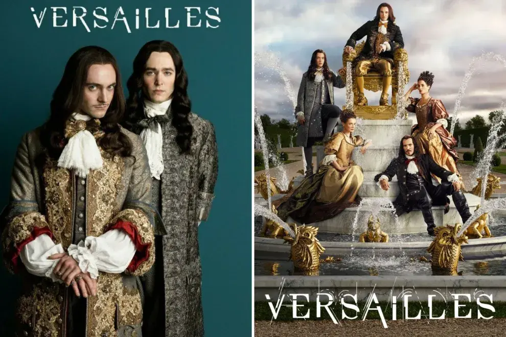 Afiches promocionales de Versailles.