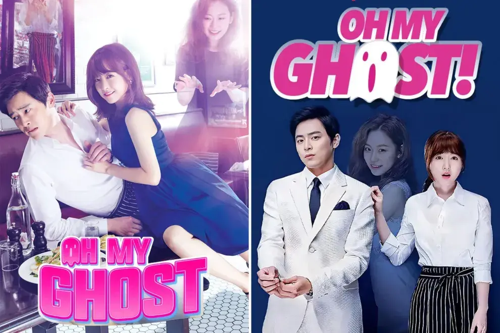 Algunos de los afiches promocionales de OH My Ghost!