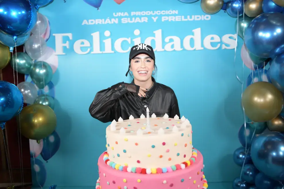 Lali Espósito fue una de las grandes invitadas al estreno de Felicidades.