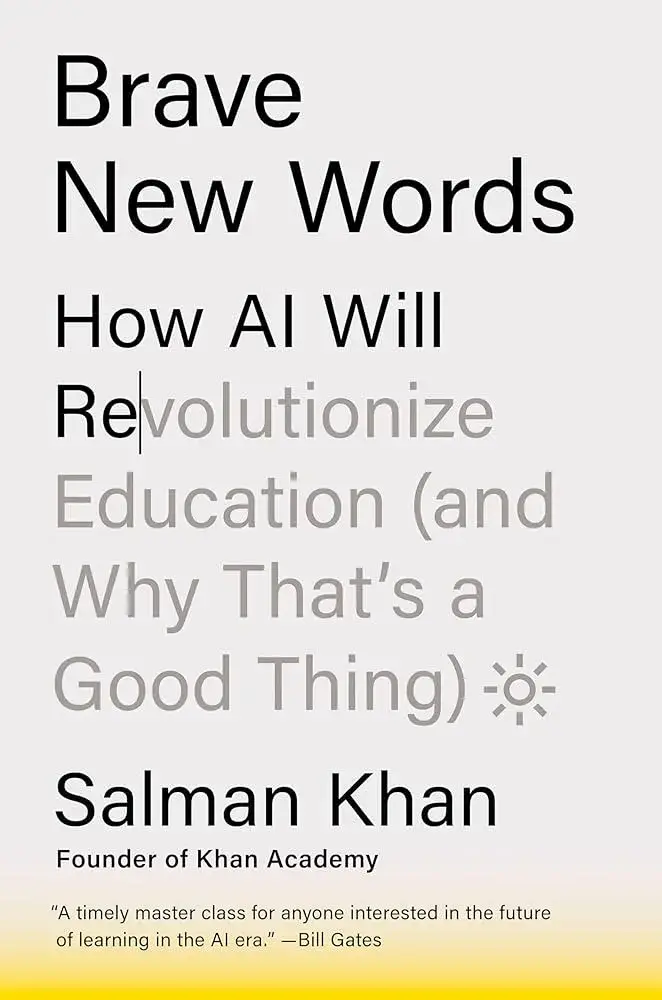 Portada de Brave New Words de Sal Khan.