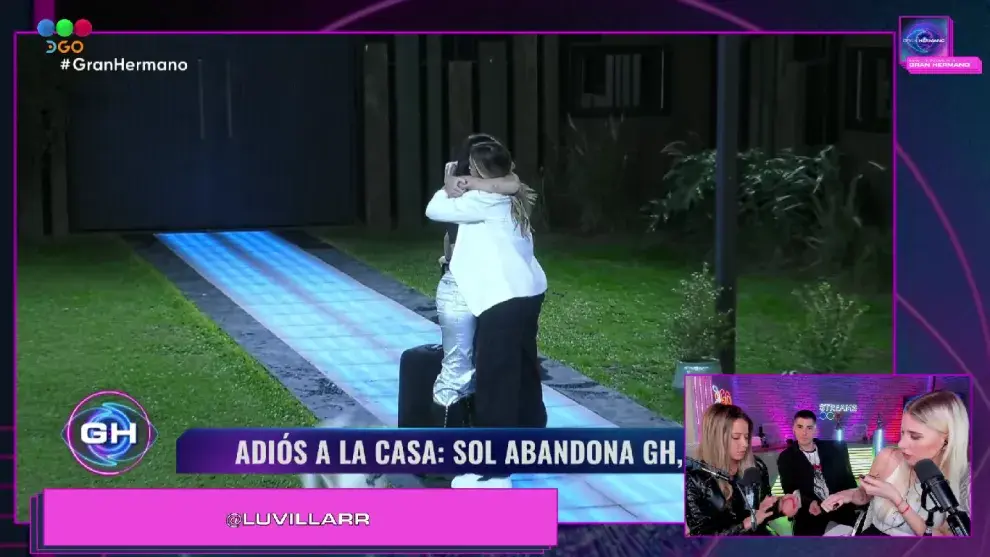 Sol abandonó la casa de Gran Hermano.