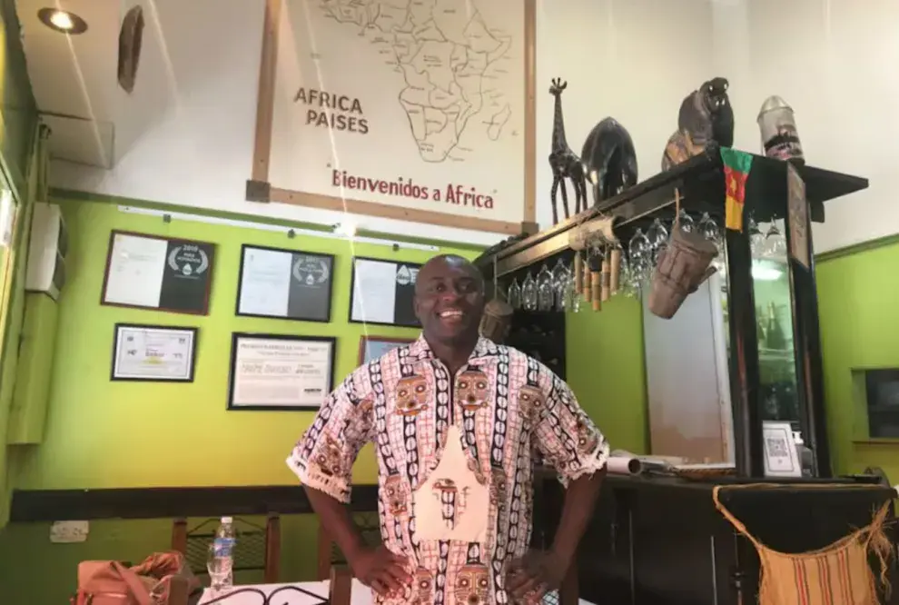 Maxime Tankouo, el chef detrás de El buen sabor africano